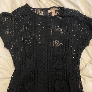 Forever 21 Black Lace Dress